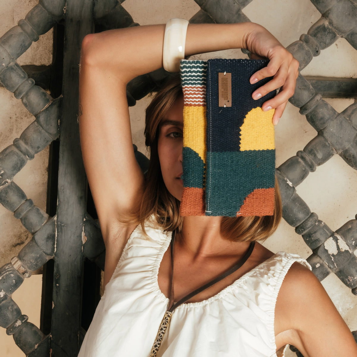 Abstract Handbag - Clutch