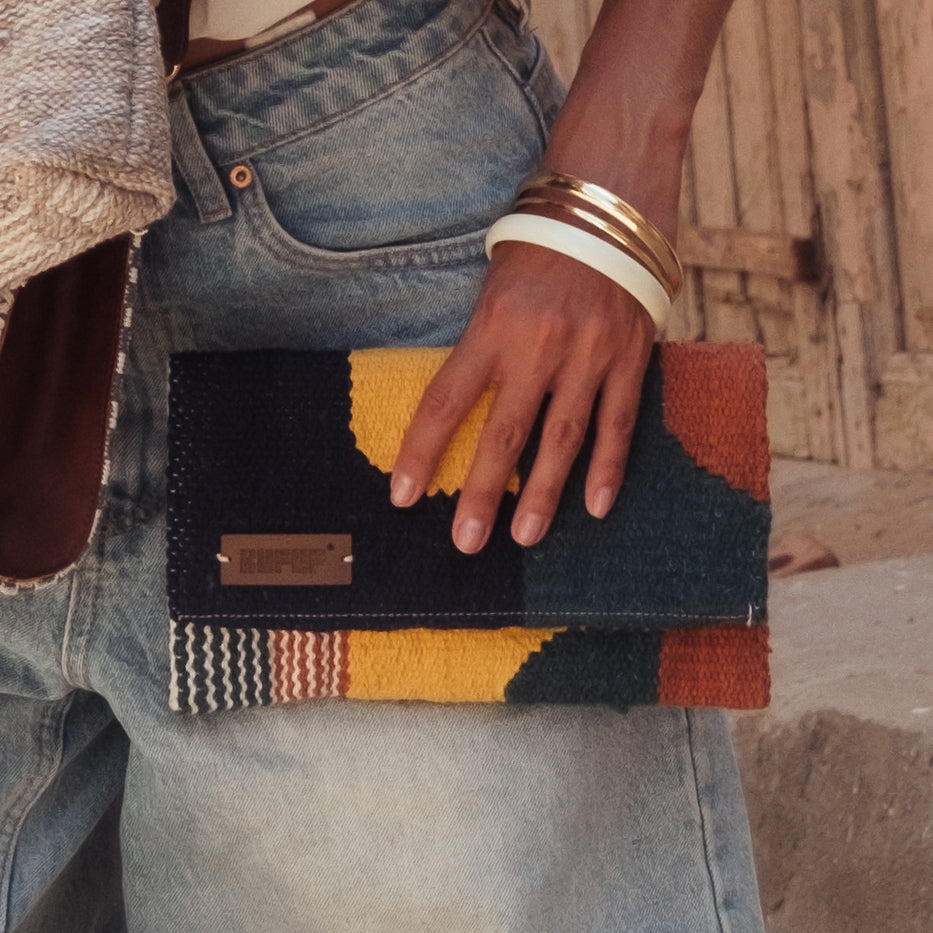Abstract Handbag - Clutch