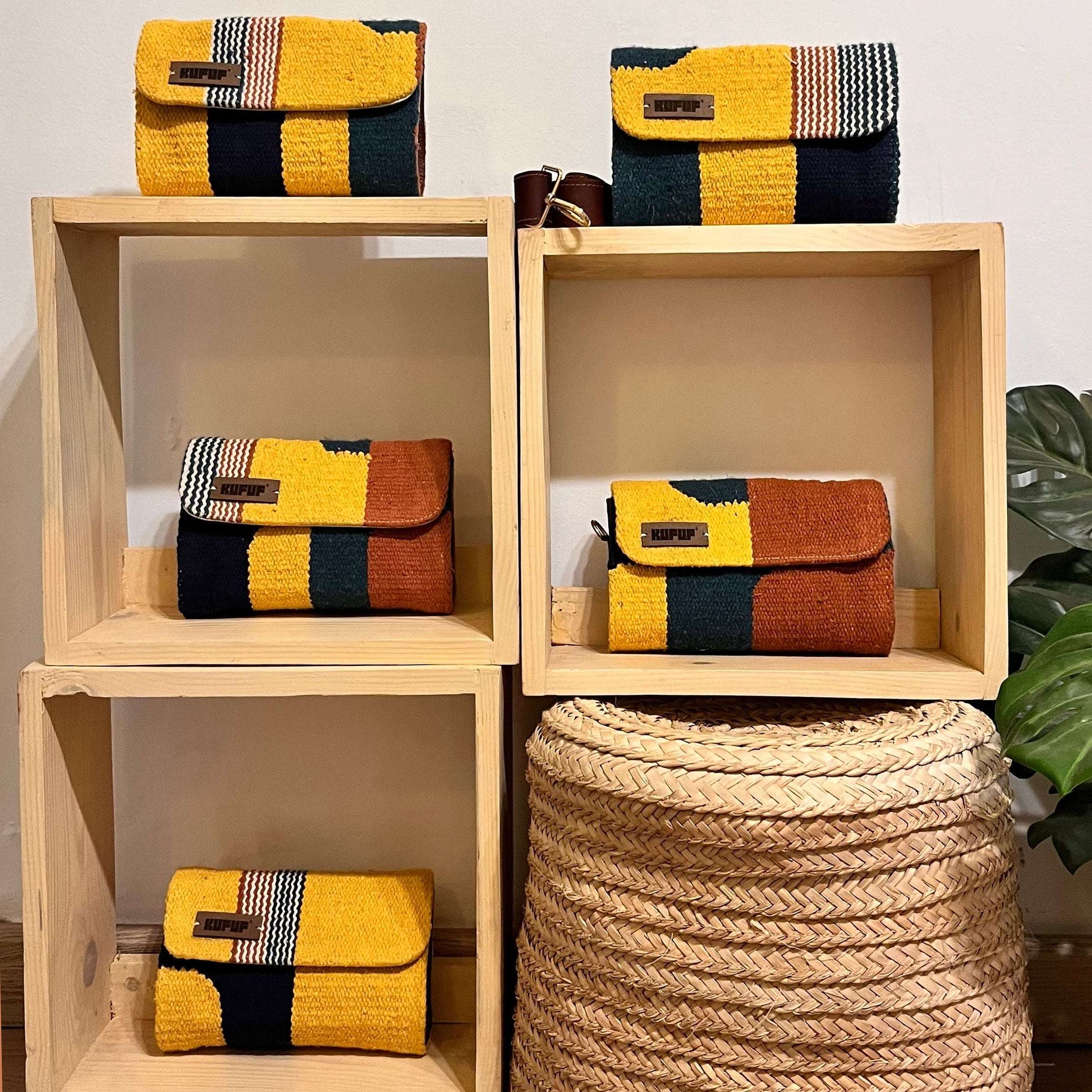 Abstract Small Handbag
