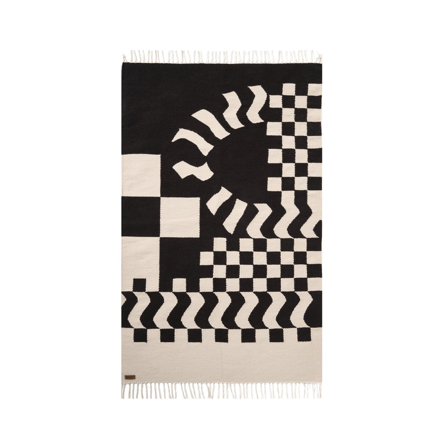 Checkered Kilim Set