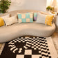 Checkered Kilim Set