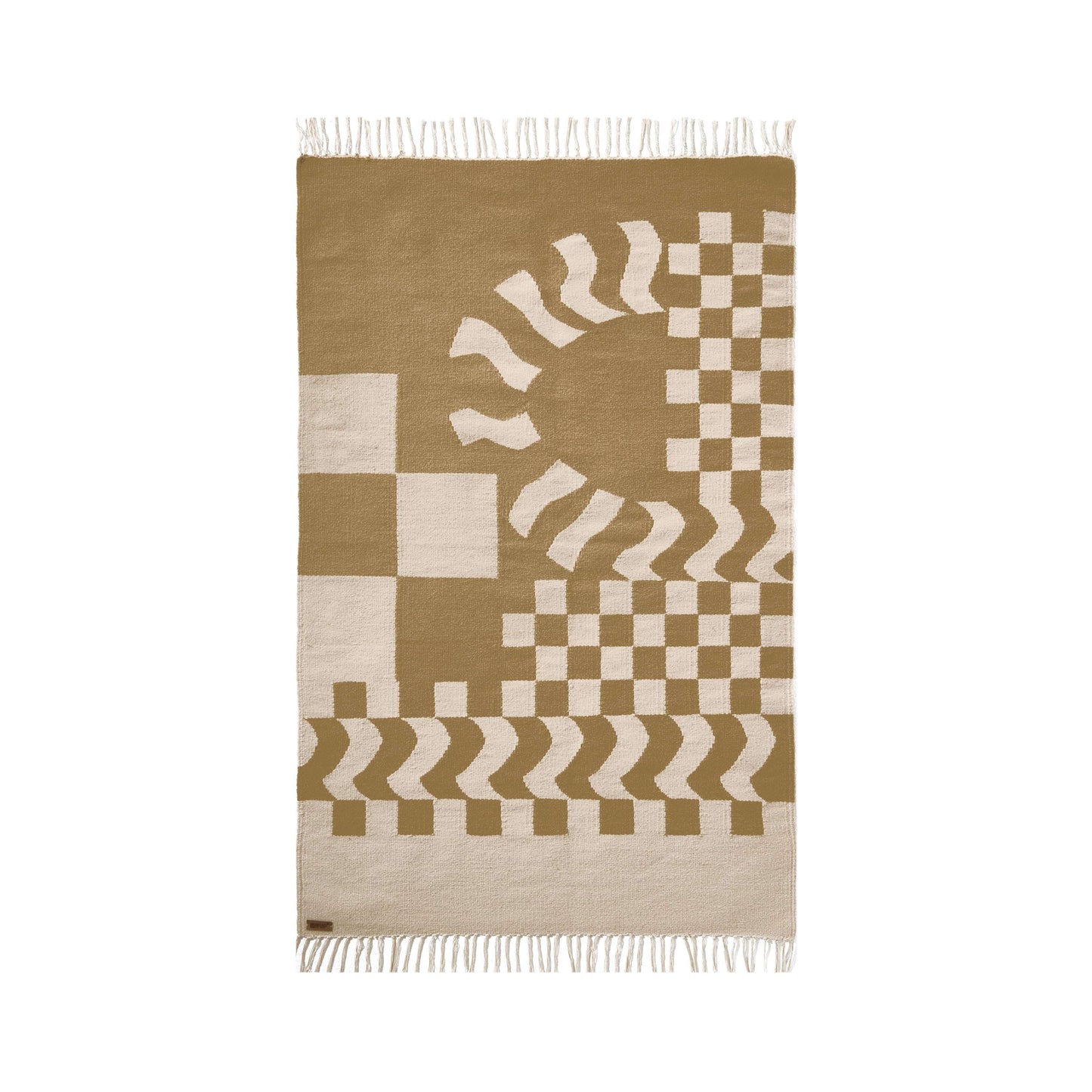 Checkered Kilim Set