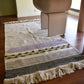 Textured Cotton Kilim Rug