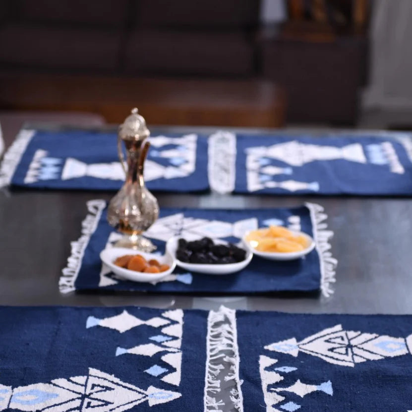Fanoos Cotton Kilim Placemats