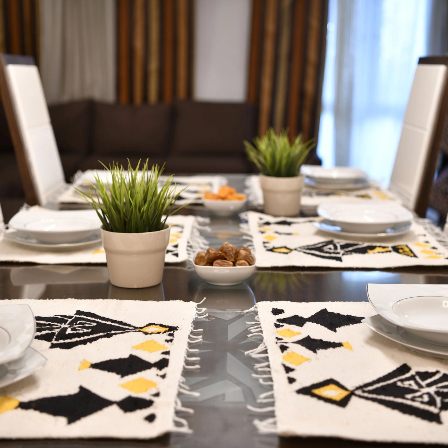 Fanoos Cotton Kilim Placemats