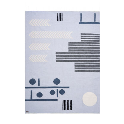 Fields Cotton Kilim Carpet