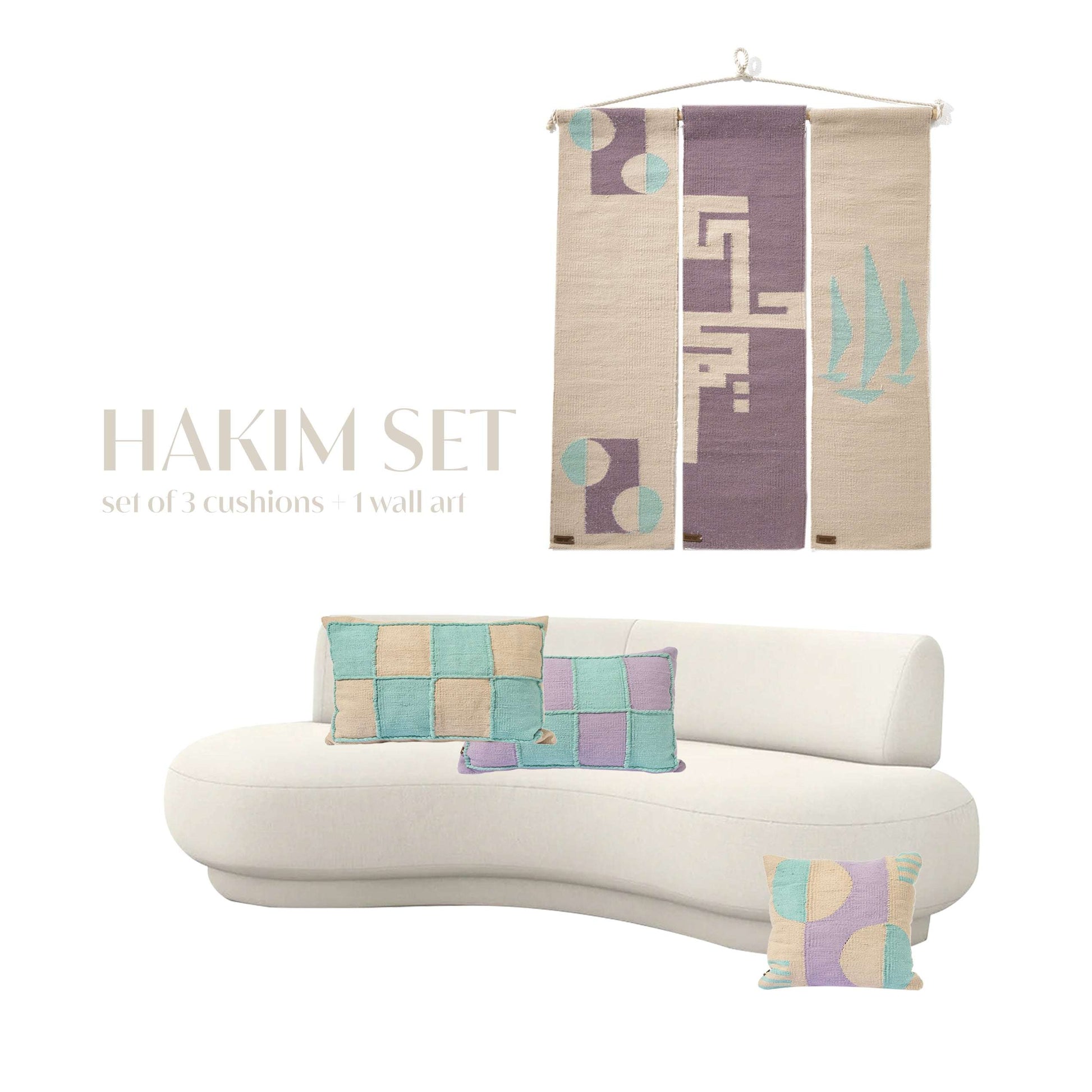 Hakim Kilim Wall art Set