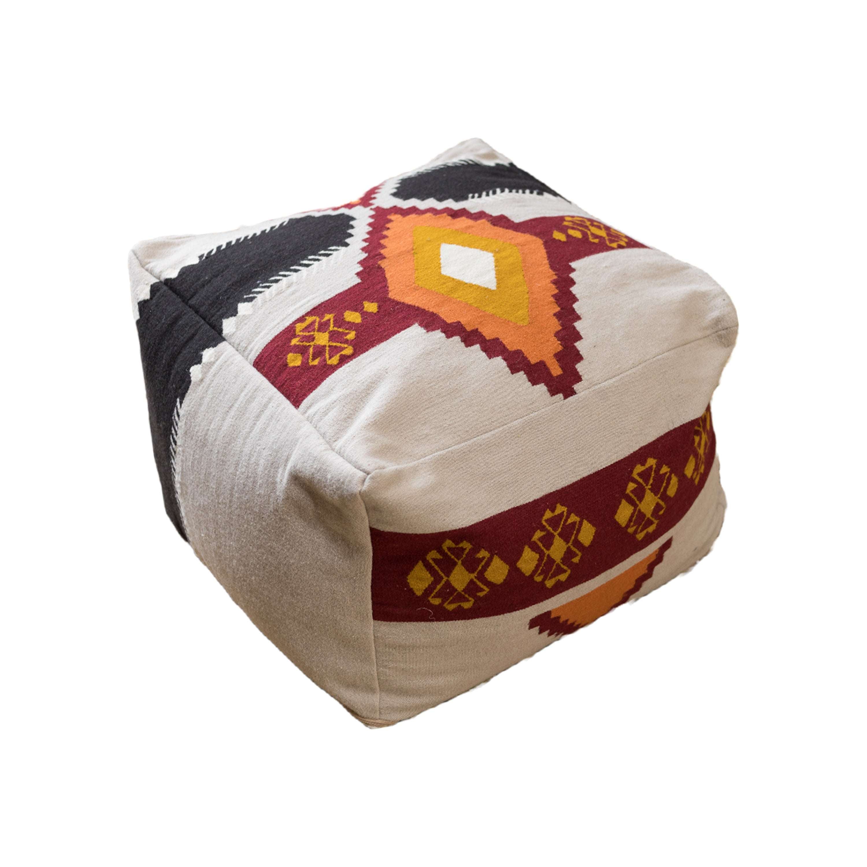 Matrix Kilim Pouf – KUFUF