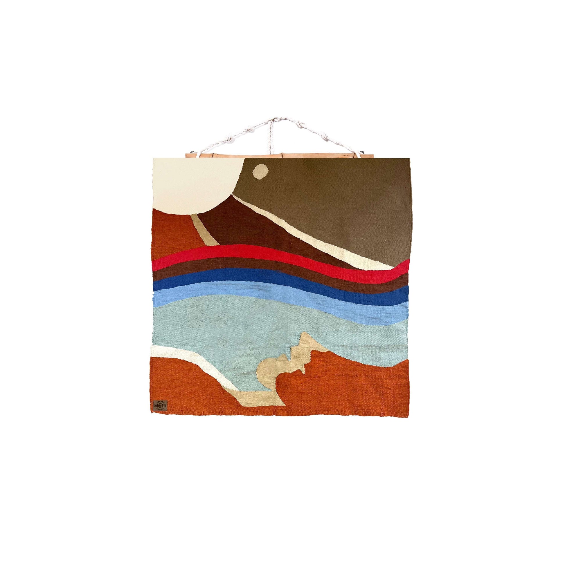 Sea Soliloquy Kilim Wall Art