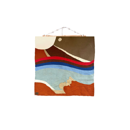 Sea Soliloquy Kilim Wall Art