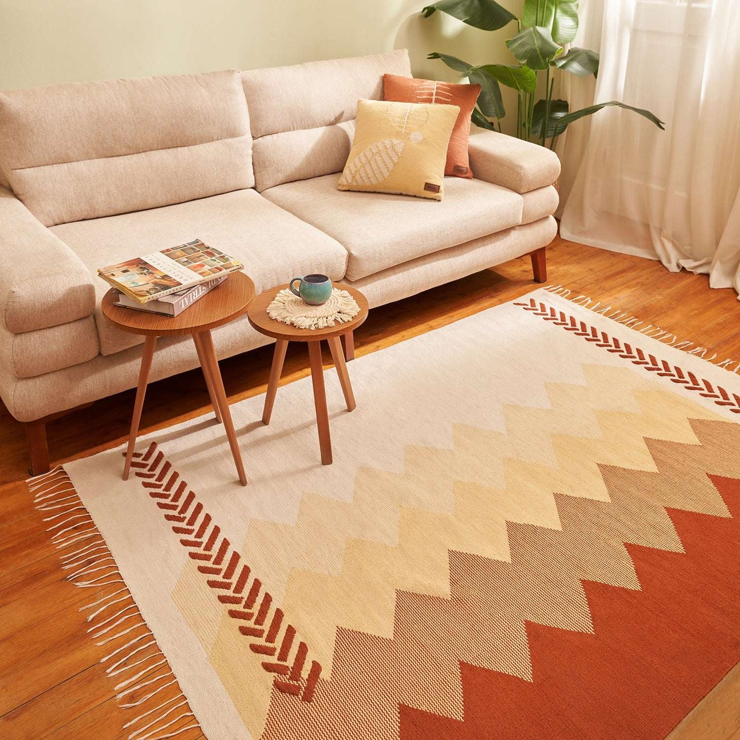 Soumak Cotton carpet