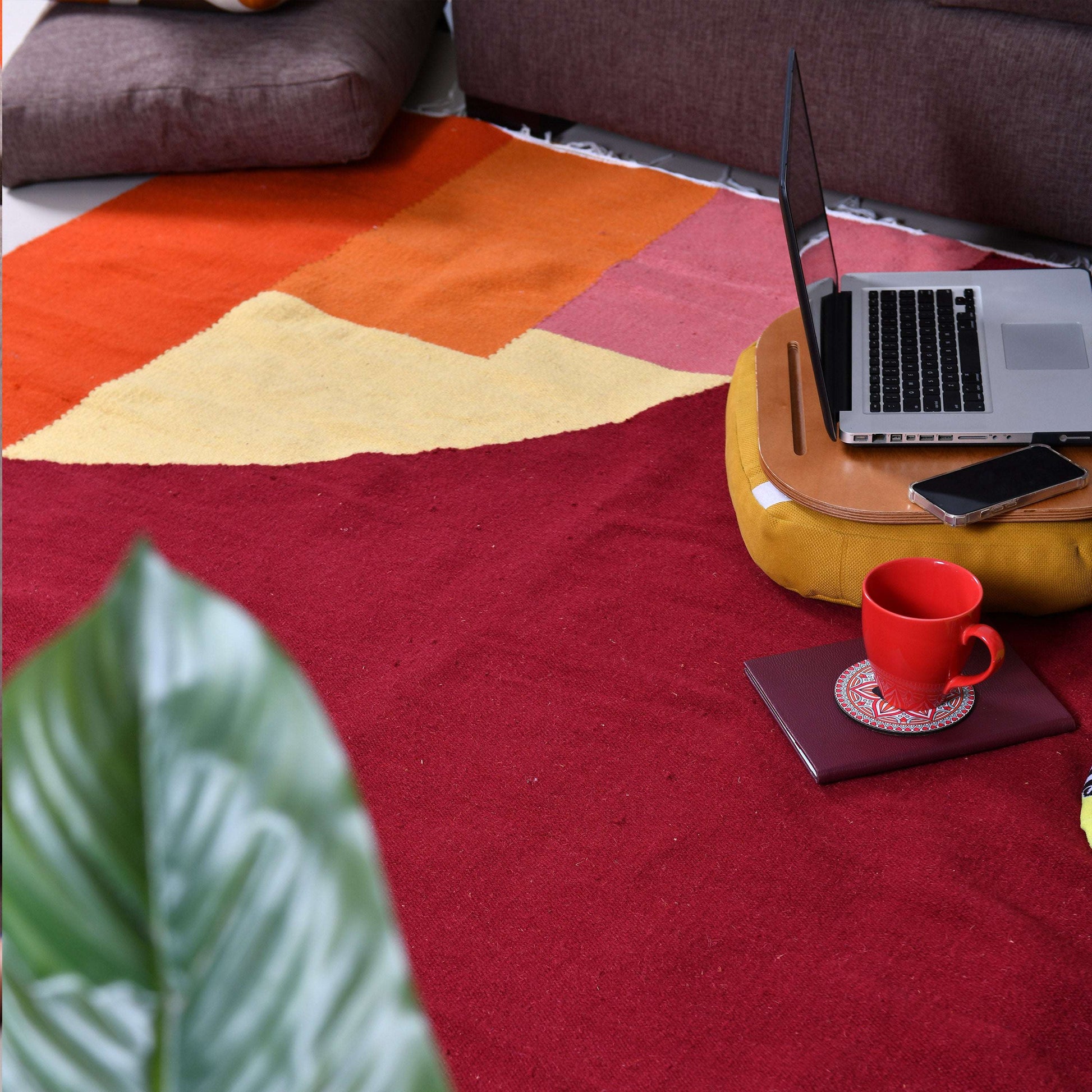 Sunset Scene Kilim Carpet