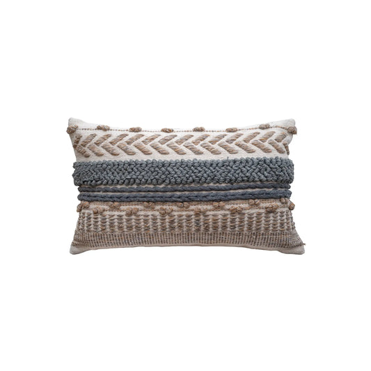 Textured stripes Kilim Cushion