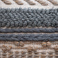 Textured stripes Kilim Cushion