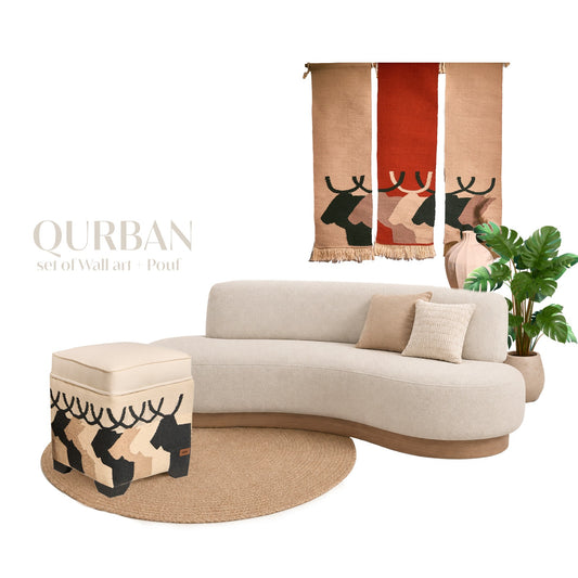 Qurban Kilim Wall art Set