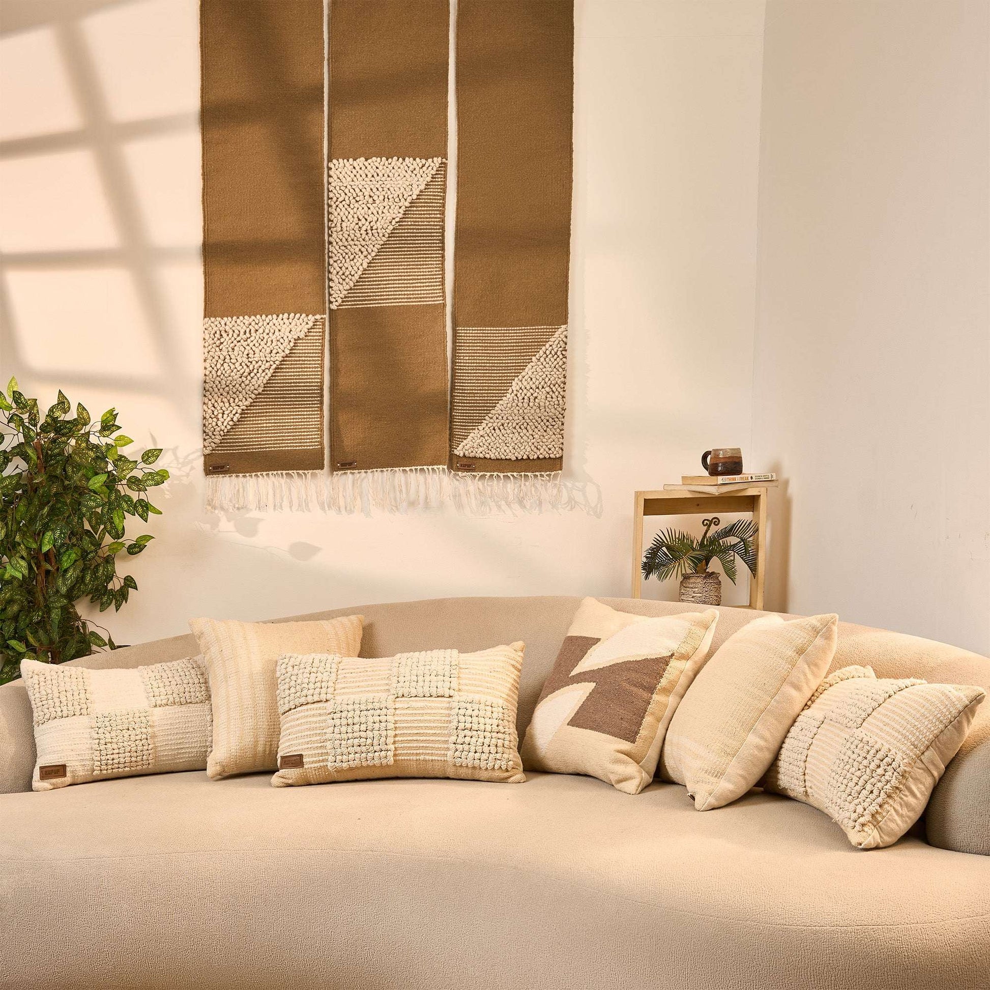 Checkered Kilim Wall art Set