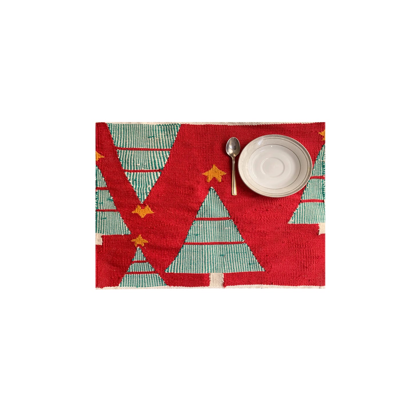 Christmas Cotton Kilim Placemats