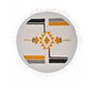 Shining Sun Kilim Round Rug
